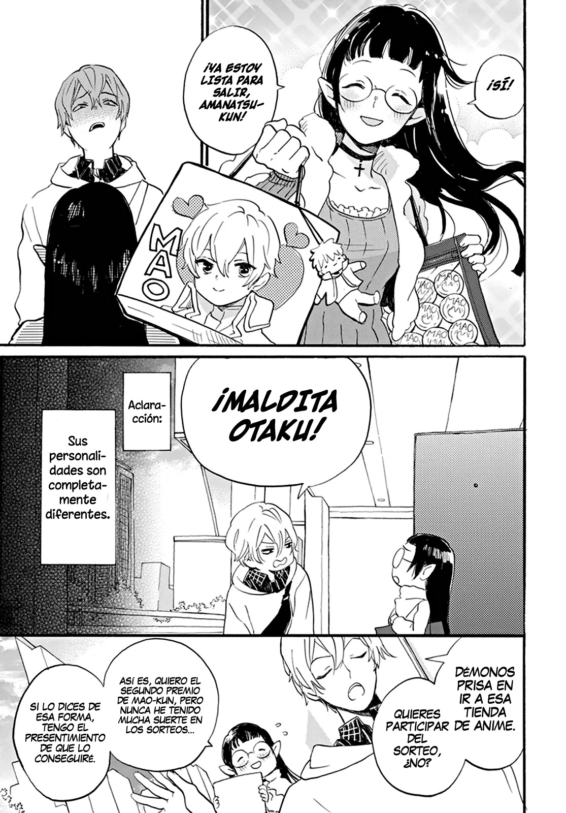 Oshi ni Amagami Capitulo 1.5 página 10