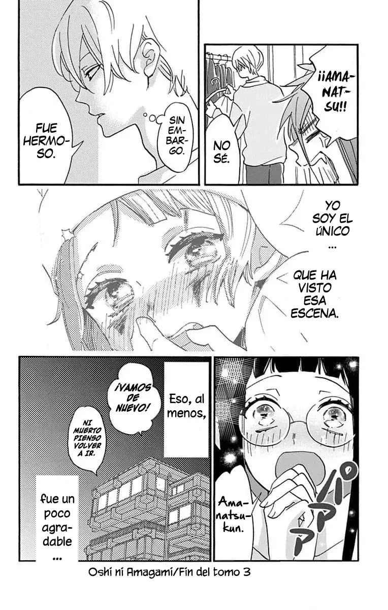 Oshi ni Amagami Capitulo 13 página 33