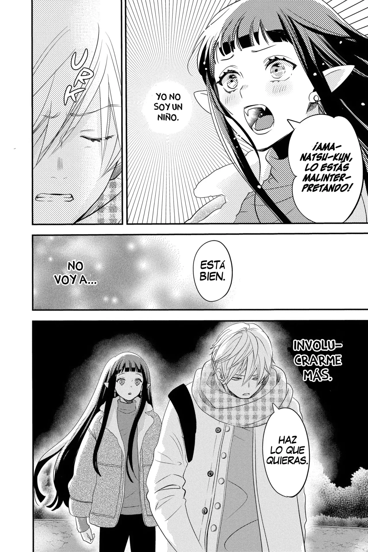 Oshi ni Amagami Capitulo 21 página 17
