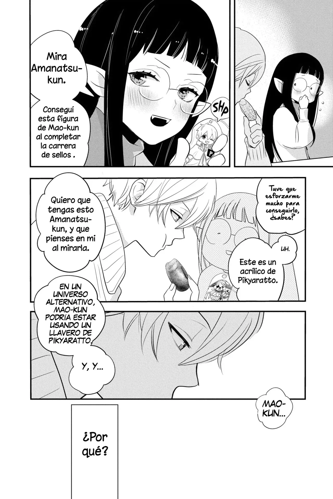 Oshi ni Amagami Capitulo 21 página 9