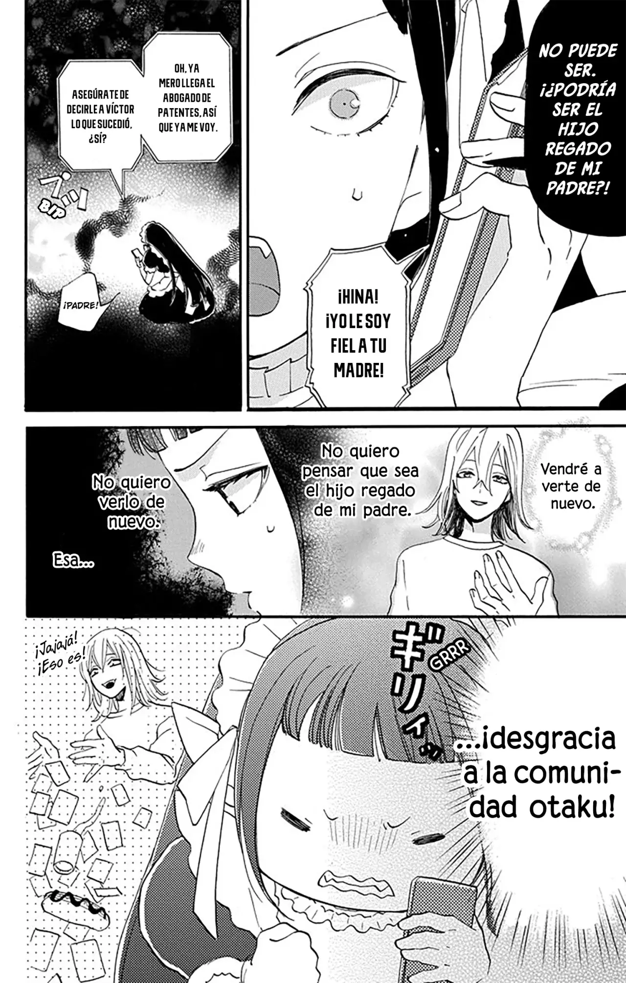 Oshi ni Amagami Capitulo 8 página 3