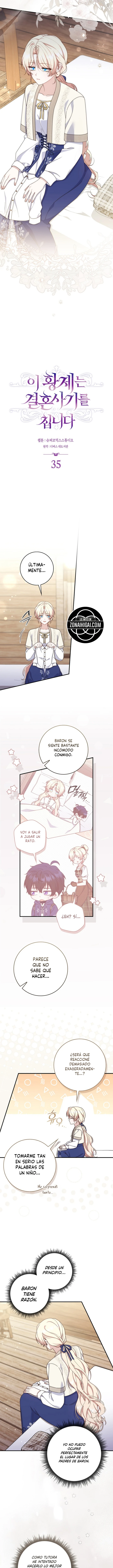 Este emperador está llevando a cabo una estafa matrimonial Capitulo 35 página 6