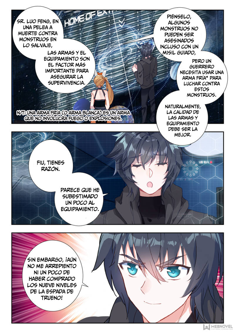Swallowed Star Capitulo 15.3 página 8