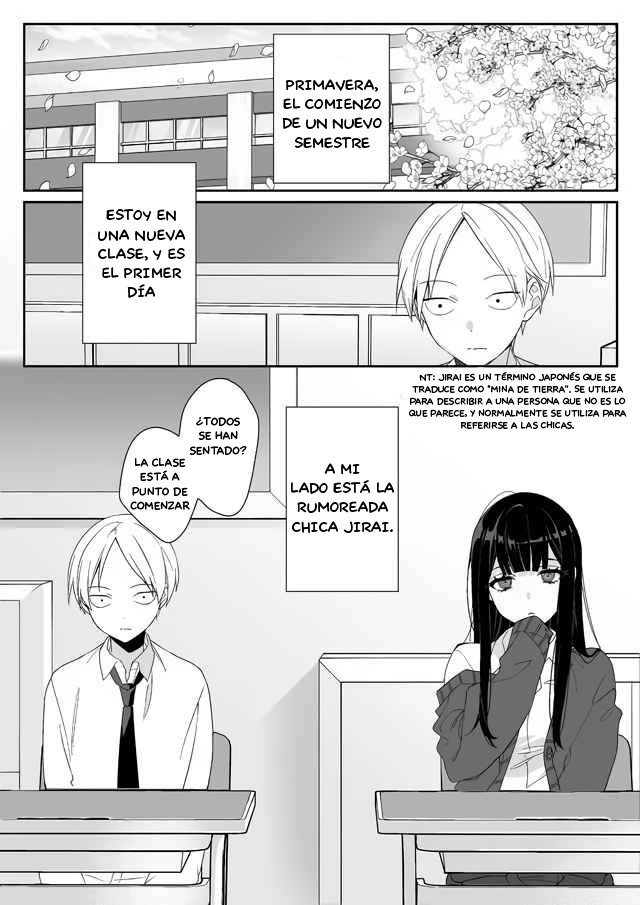 Esa chica es linda... ¿pero peligrosa? Capitulo 1: ¿Eres una Jirai? Chihara-san página 2