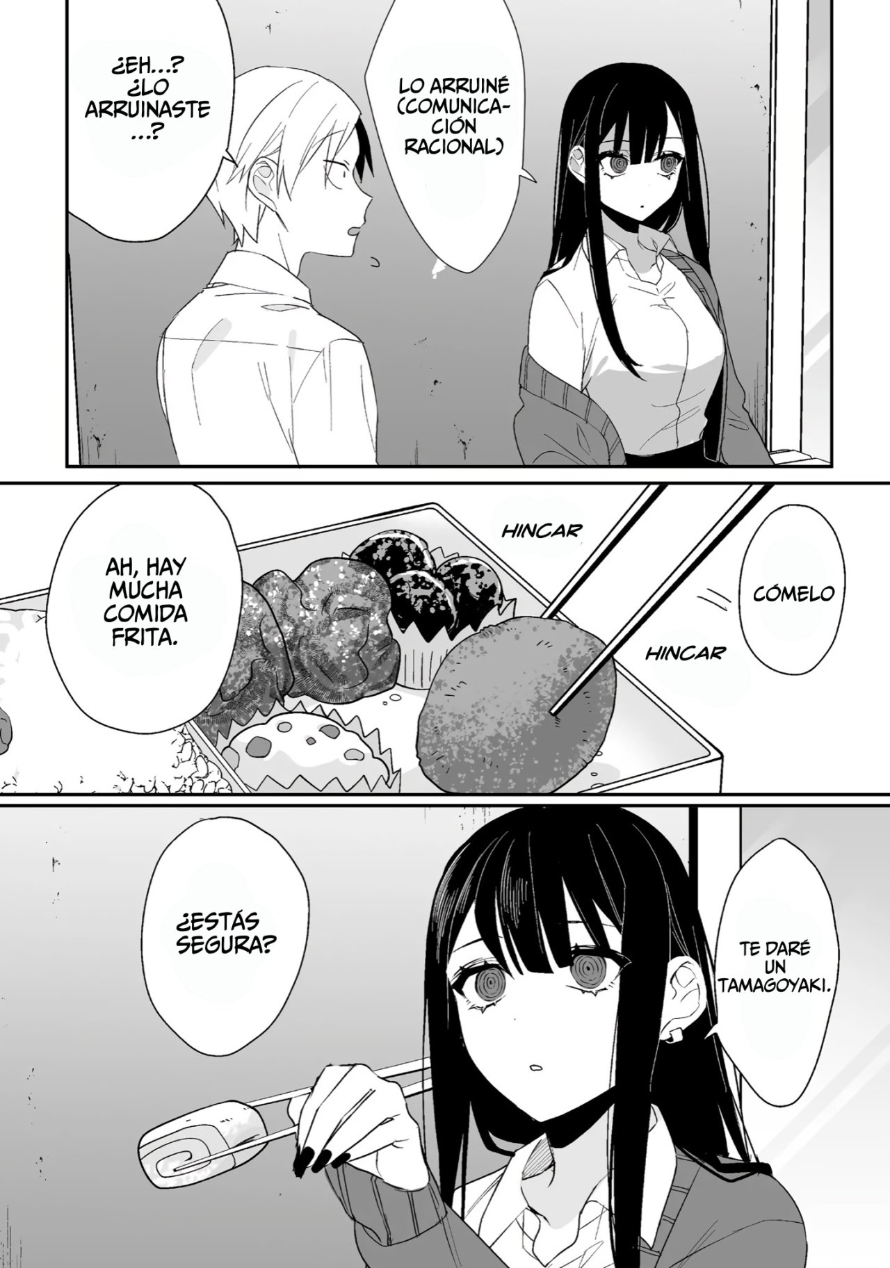 Esa chica es linda... ¿pero peligrosa? Capitulo 10: ¿A qué sabe, Chihara-san? página 11