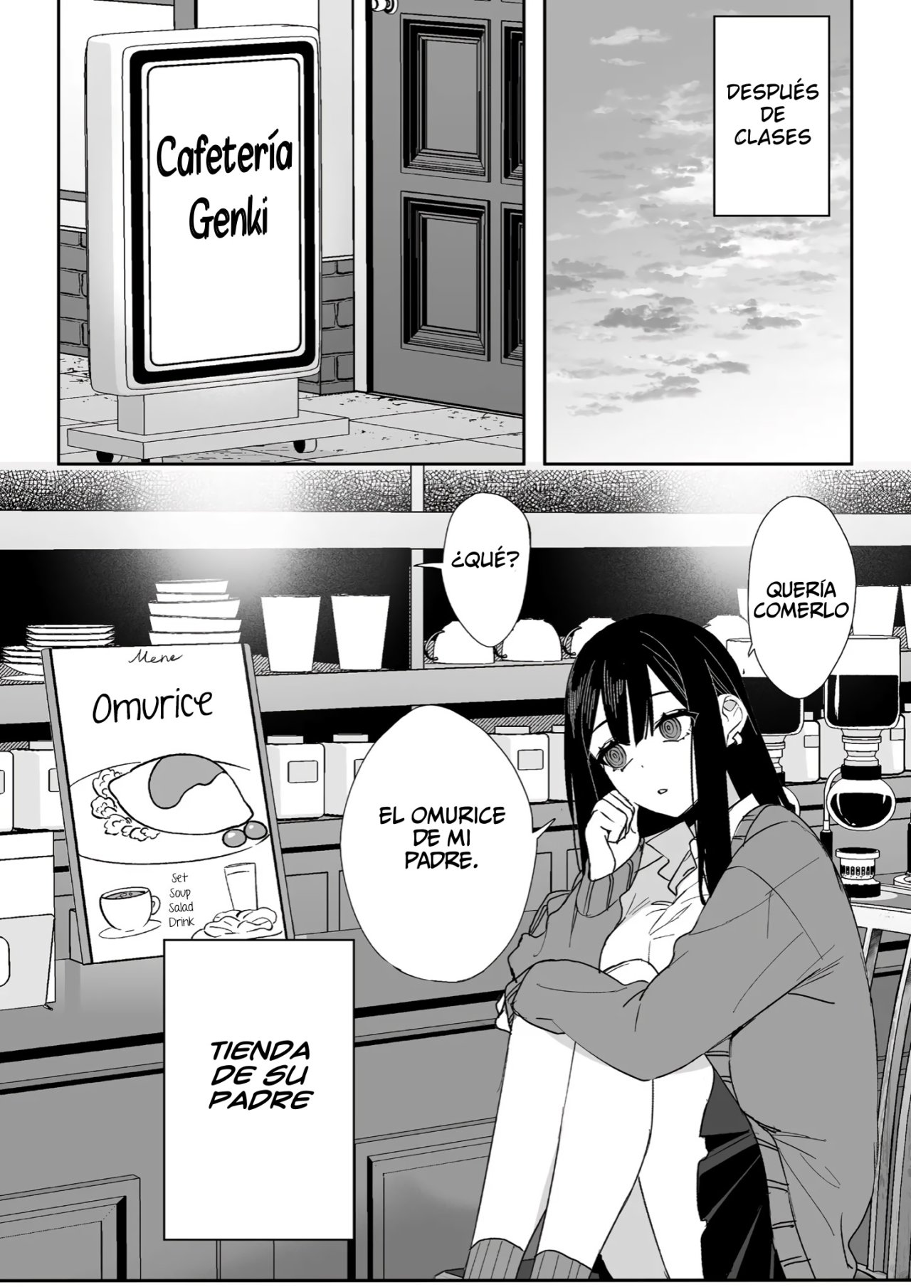 Esa chica es linda... ¿pero peligrosa? Capitulo 10: ¿A qué sabe, Chihara-san? página 15