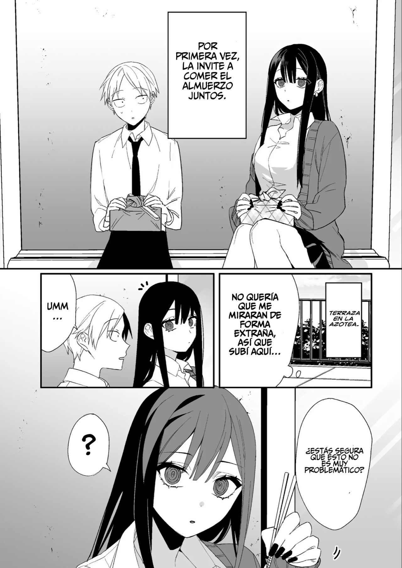 Esa chica es linda... ¿pero peligrosa? Capitulo 10: ¿A qué sabe, Chihara-san? página 5