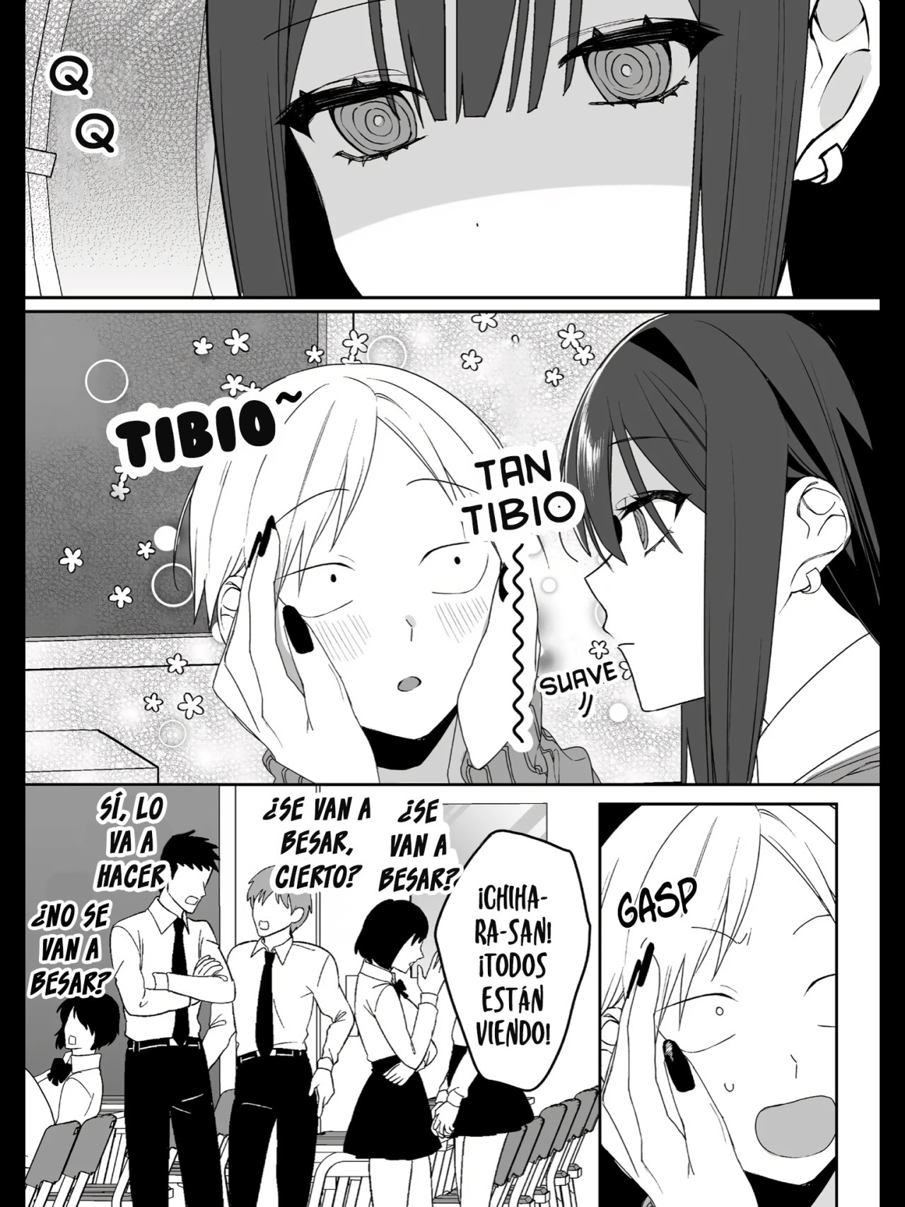 Esa chica es linda... ¿pero peligrosa? Capitulo 12: ¿Tienes frío, Chihara-san? página 7