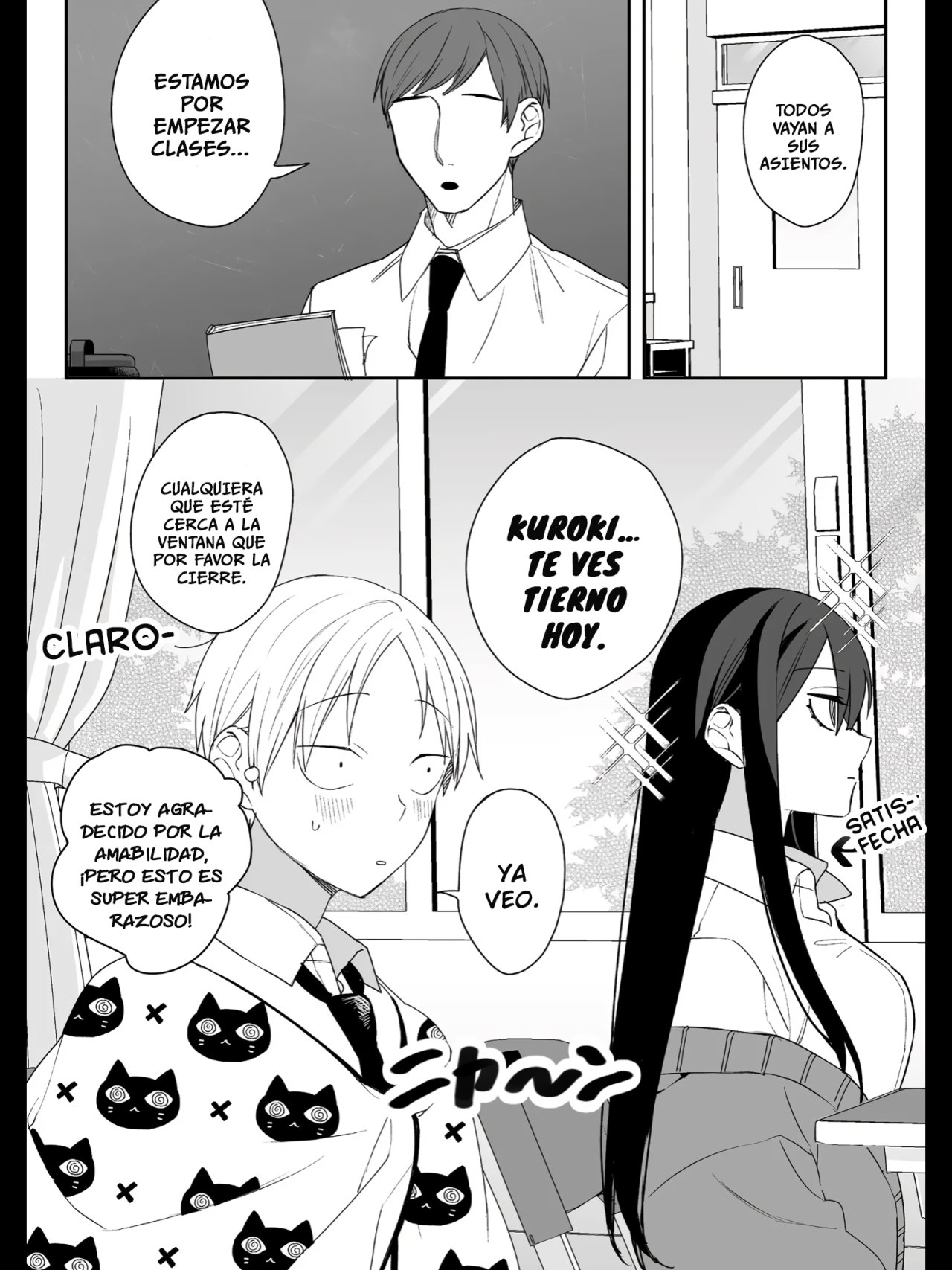 Esa chica es linda... ¿pero peligrosa? Capitulo 12: ¿Tienes frío, Chihara-san? página 9