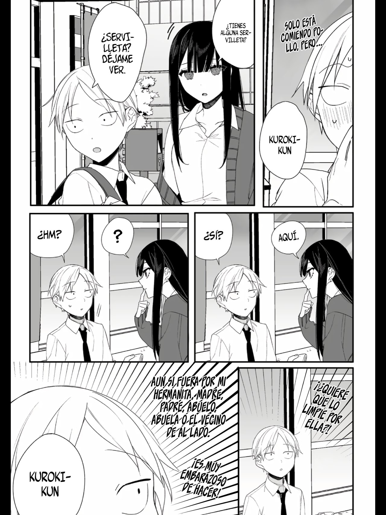 Esa chica es linda... ¿pero peligrosa? Capitulo 13: ¿Vamos a ir Chihara-san? página 10