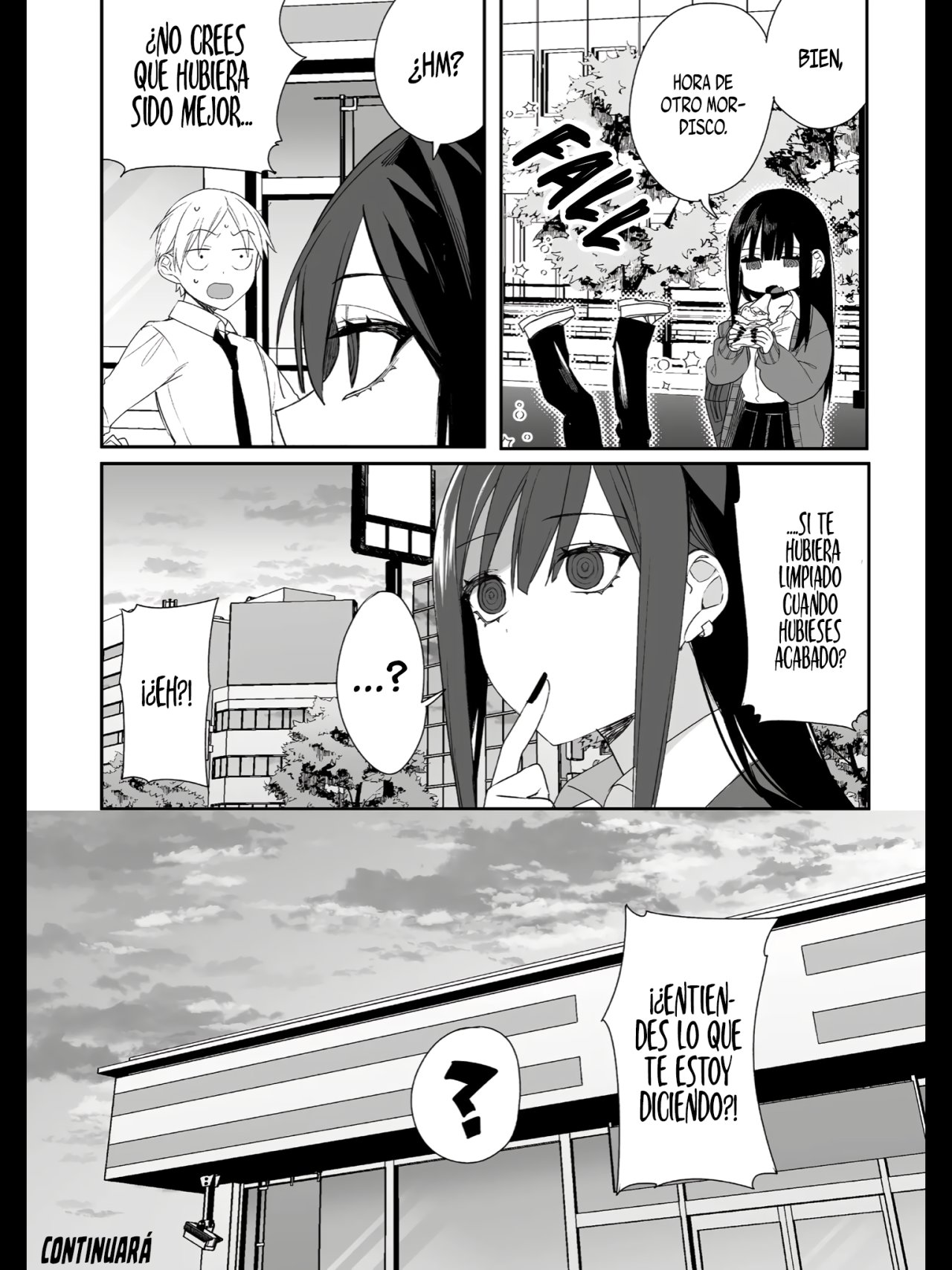 Esa chica es linda... ¿pero peligrosa? Capitulo 13: ¿Vamos a ir Chihara-san? página 12