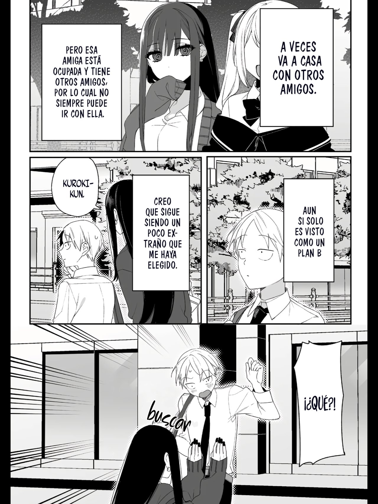 Esa chica es linda... ¿pero peligrosa? Capitulo 13: ¿Vamos a ir Chihara-san? página 4