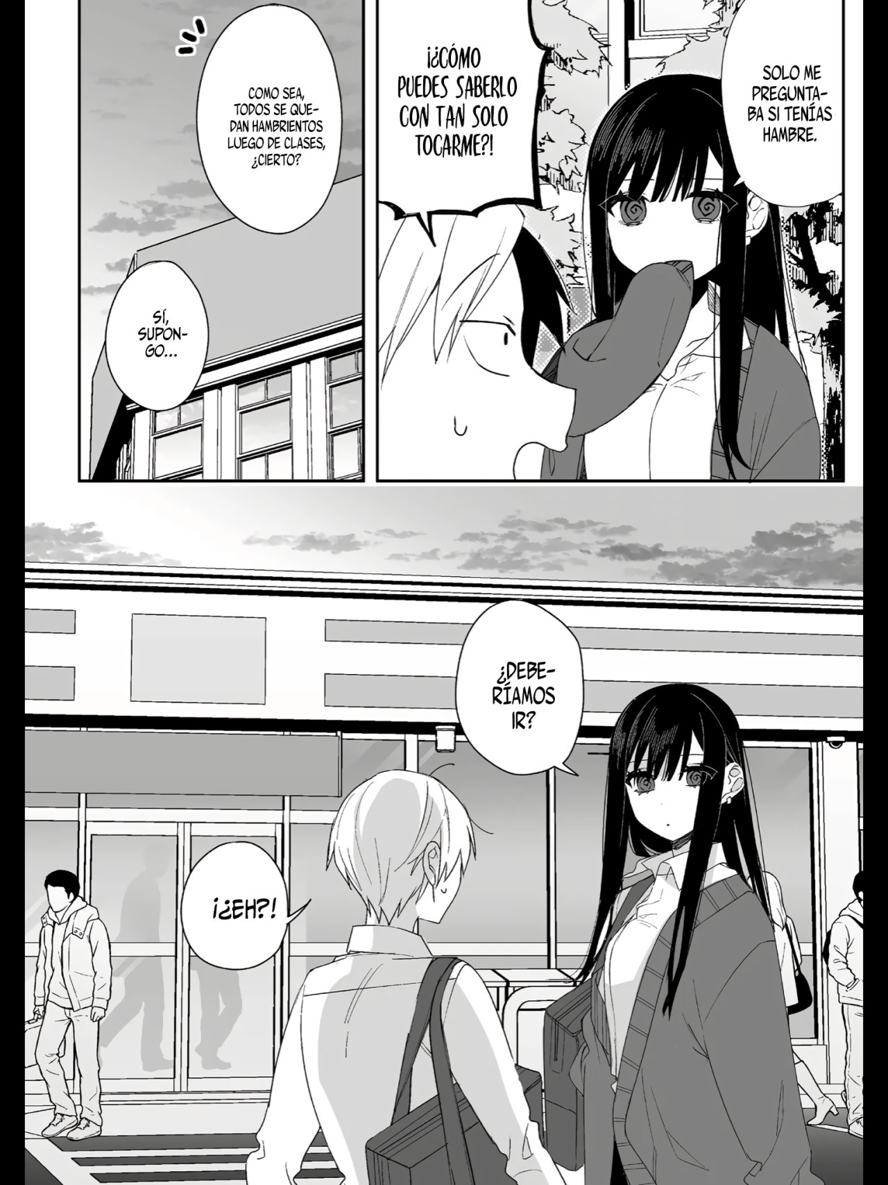 Esa chica es linda... ¿pero peligrosa? Capitulo 13: ¿Vamos a ir Chihara-san? página 5