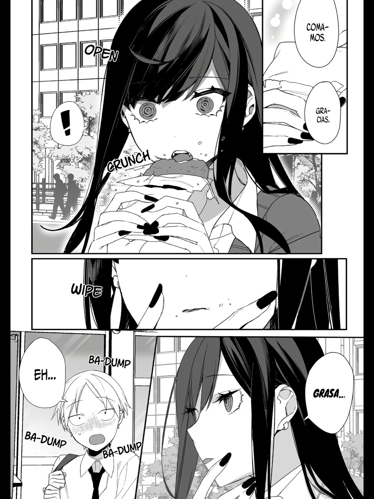 Esa chica es linda... ¿pero peligrosa? Capitulo 13: ¿Vamos a ir Chihara-san? página 9