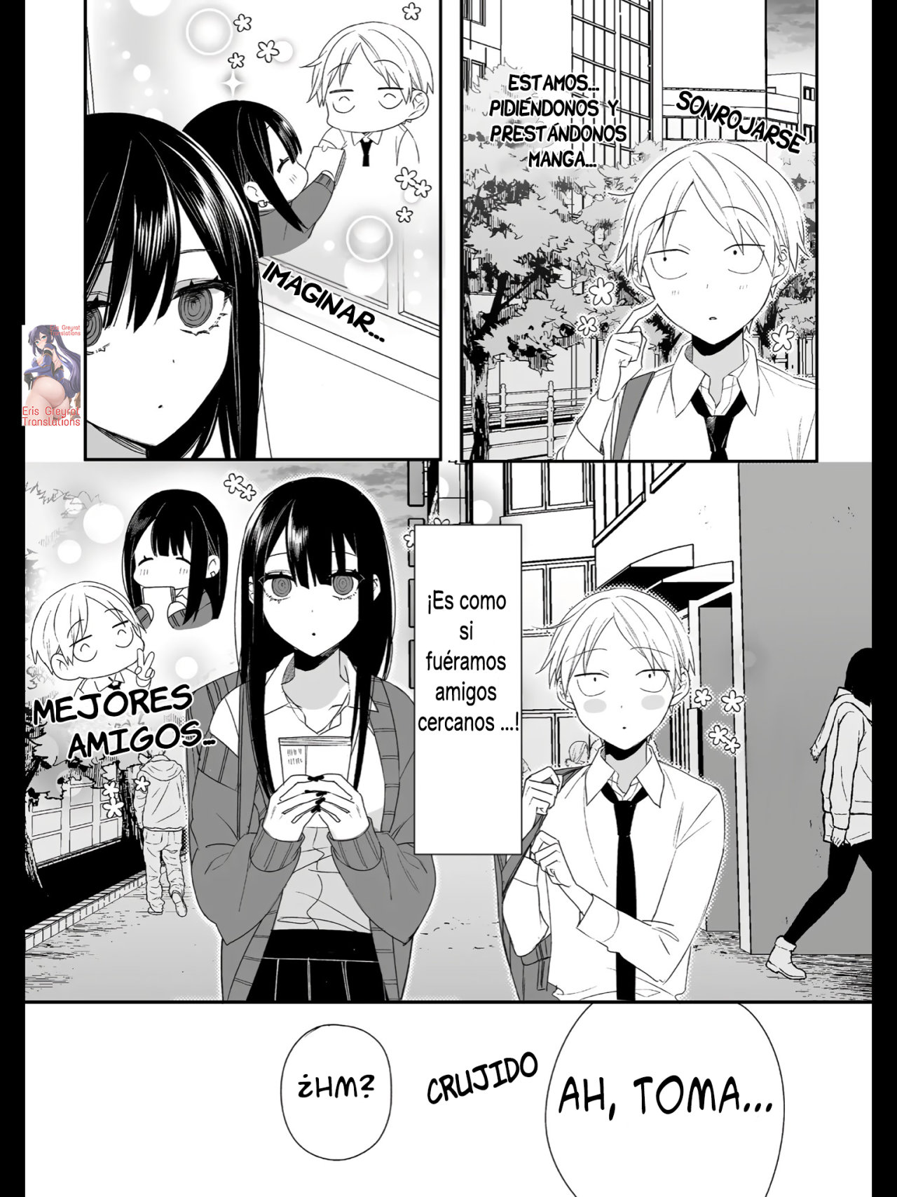 Esa chica es linda... ¿pero peligrosa? Capitulo 14: ¿Por qué estás aquí Chihara-san? página 8