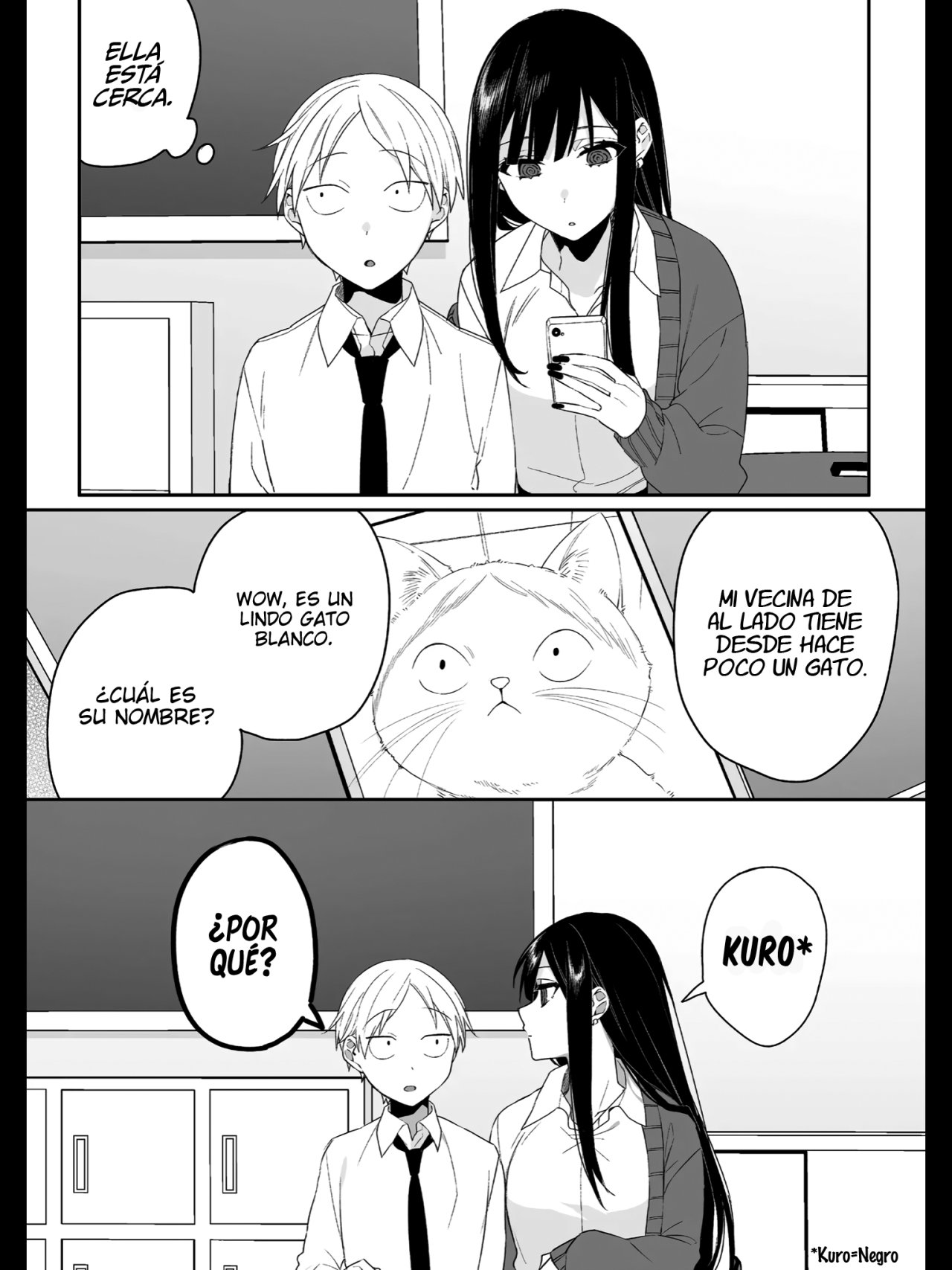 Esa chica es linda... ¿pero peligrosa? Capitulo 15: ¿Es este tu primer encuentro Chihara-san? página 14