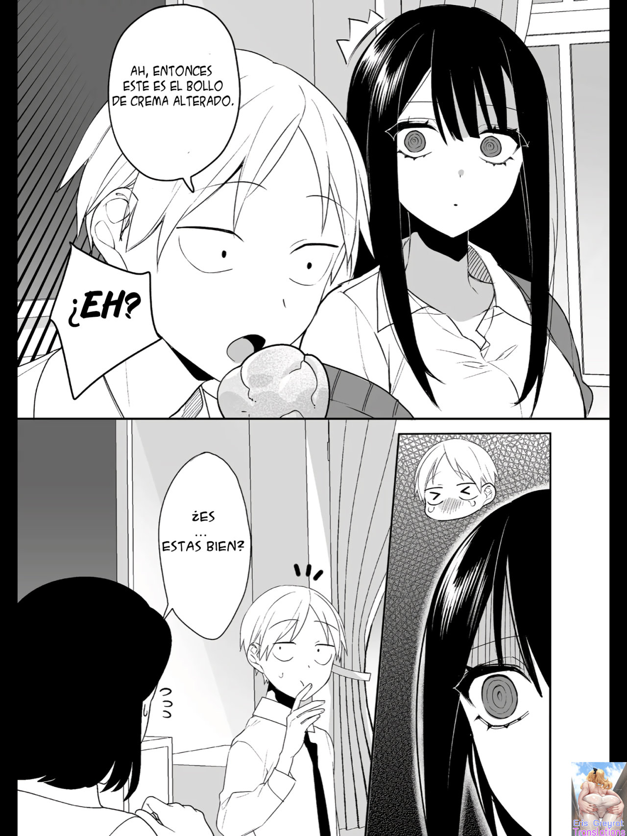 Esa chica es linda... ¿pero peligrosa? Capitulo 16: ¿Puedes comer eso, Chihara-san? página 10
