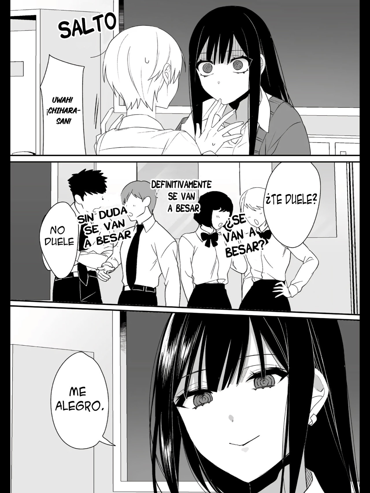 Esa chica es linda... ¿pero peligrosa? Capitulo 16: ¿Puedes comer eso, Chihara-san? página 12