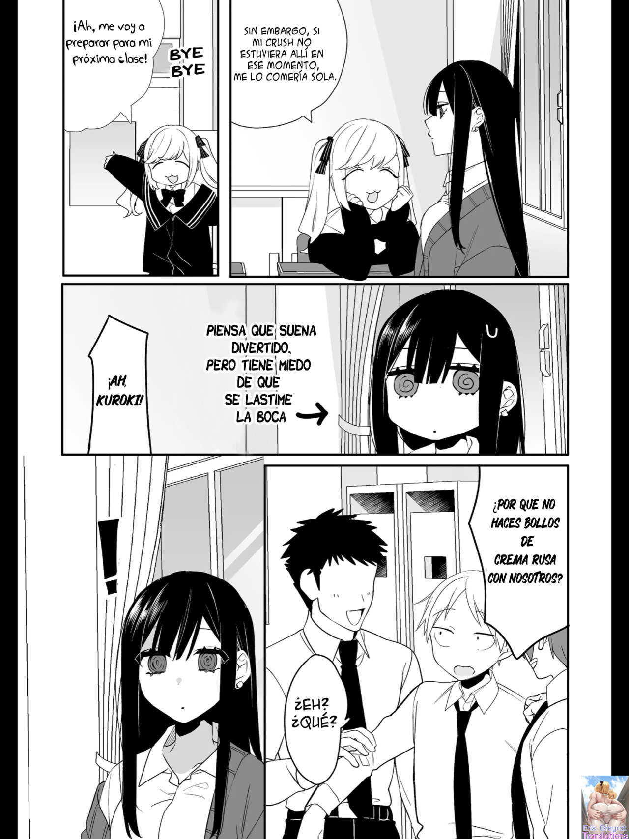 Esa chica es linda... ¿pero peligrosa? Capitulo 16: ¿Puedes comer eso, Chihara-san? página 5