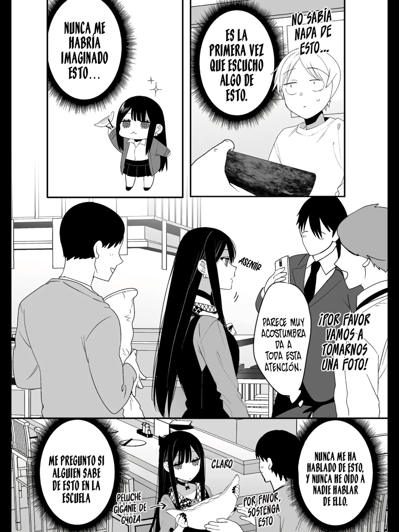 Esa chica es linda... ¿pero peligrosa? Capitulo 17: Chihara-san ¿De que trata esta Reunión? página 14