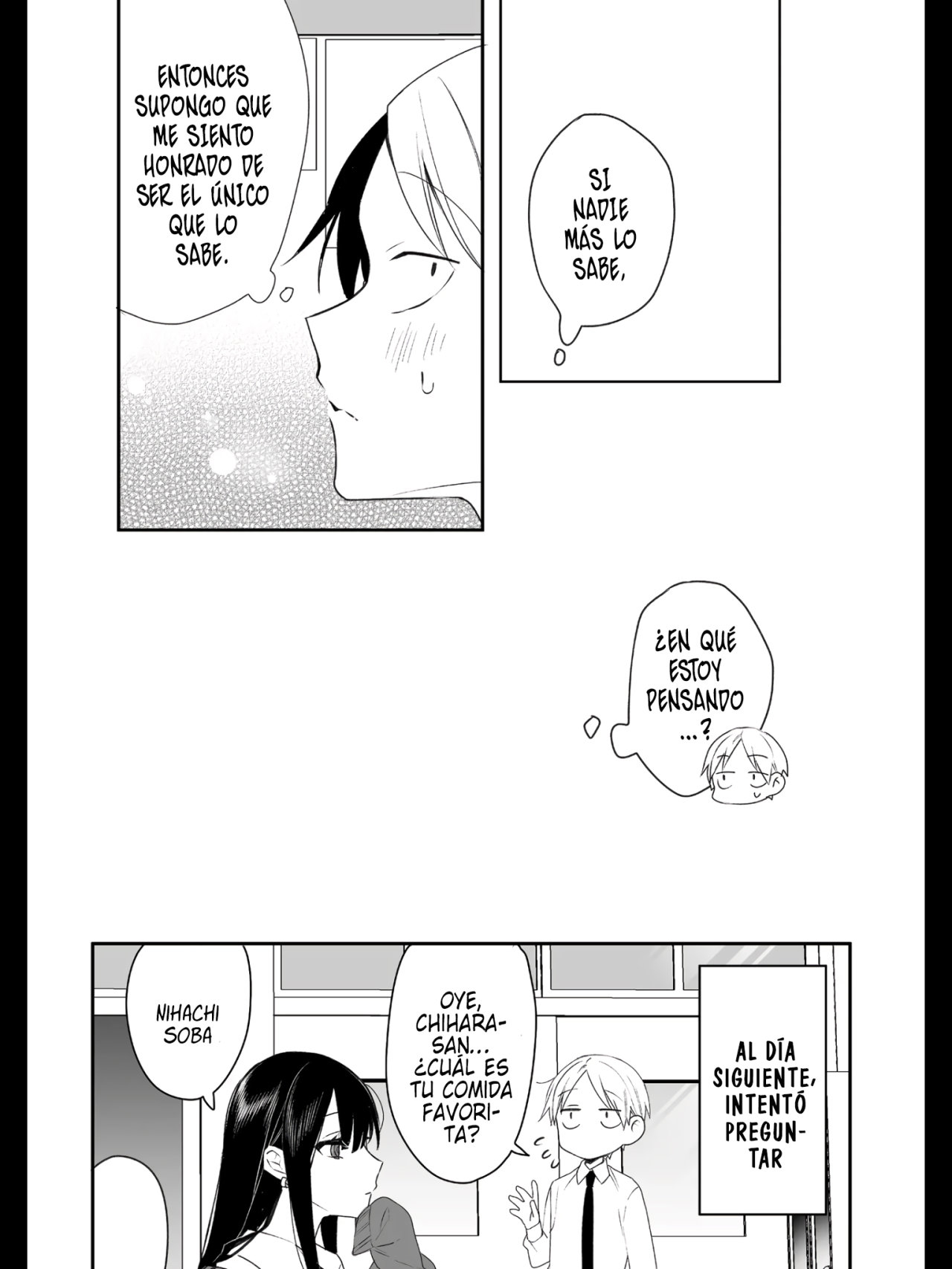 Esa chica es linda... ¿pero peligrosa? Capitulo 17: Chihara-san ¿De que trata esta Reunión? página 15
