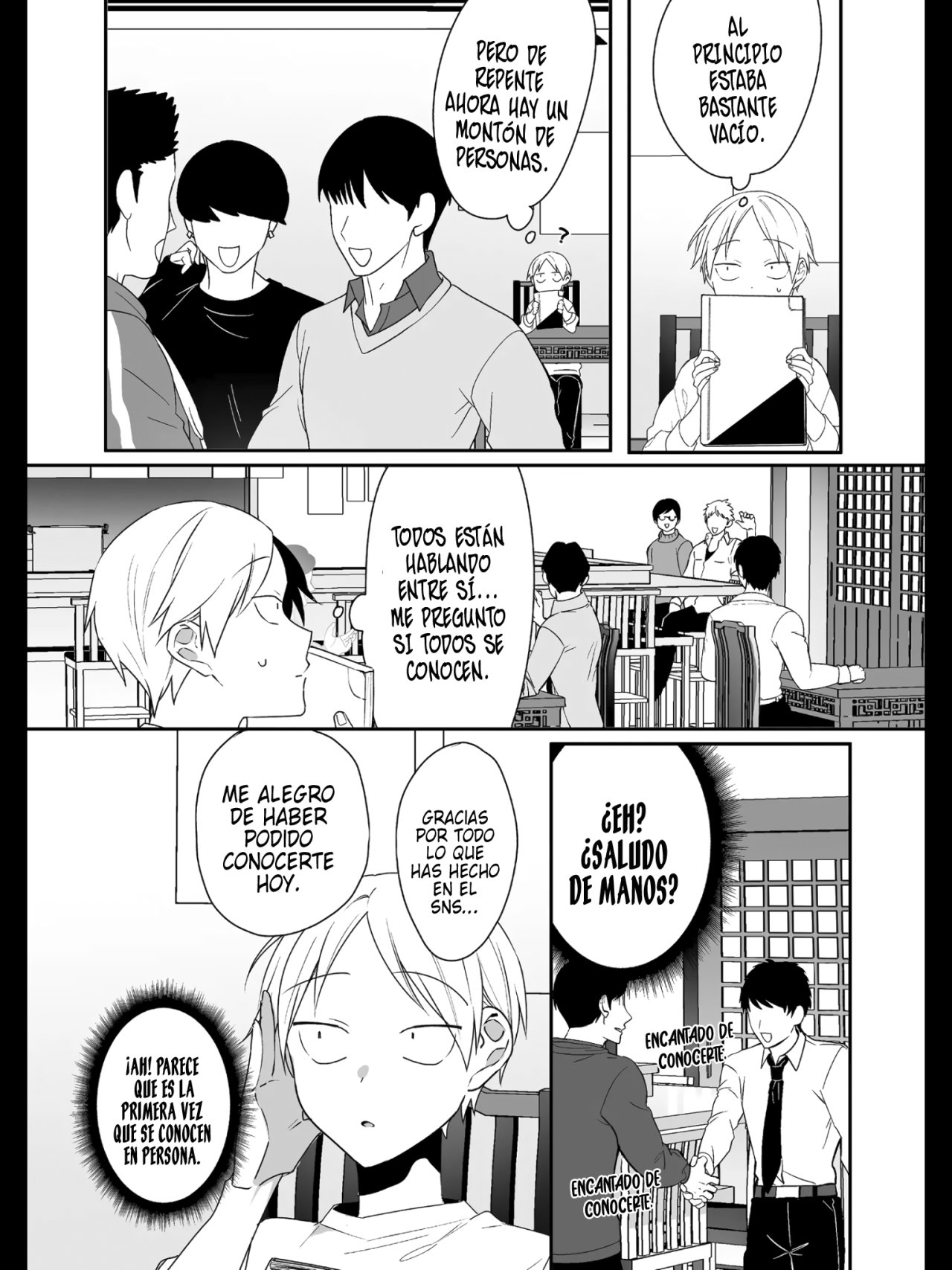 Esa chica es linda... ¿pero peligrosa? Capitulo 17: Chihara-san ¿De que trata esta Reunión? página 5