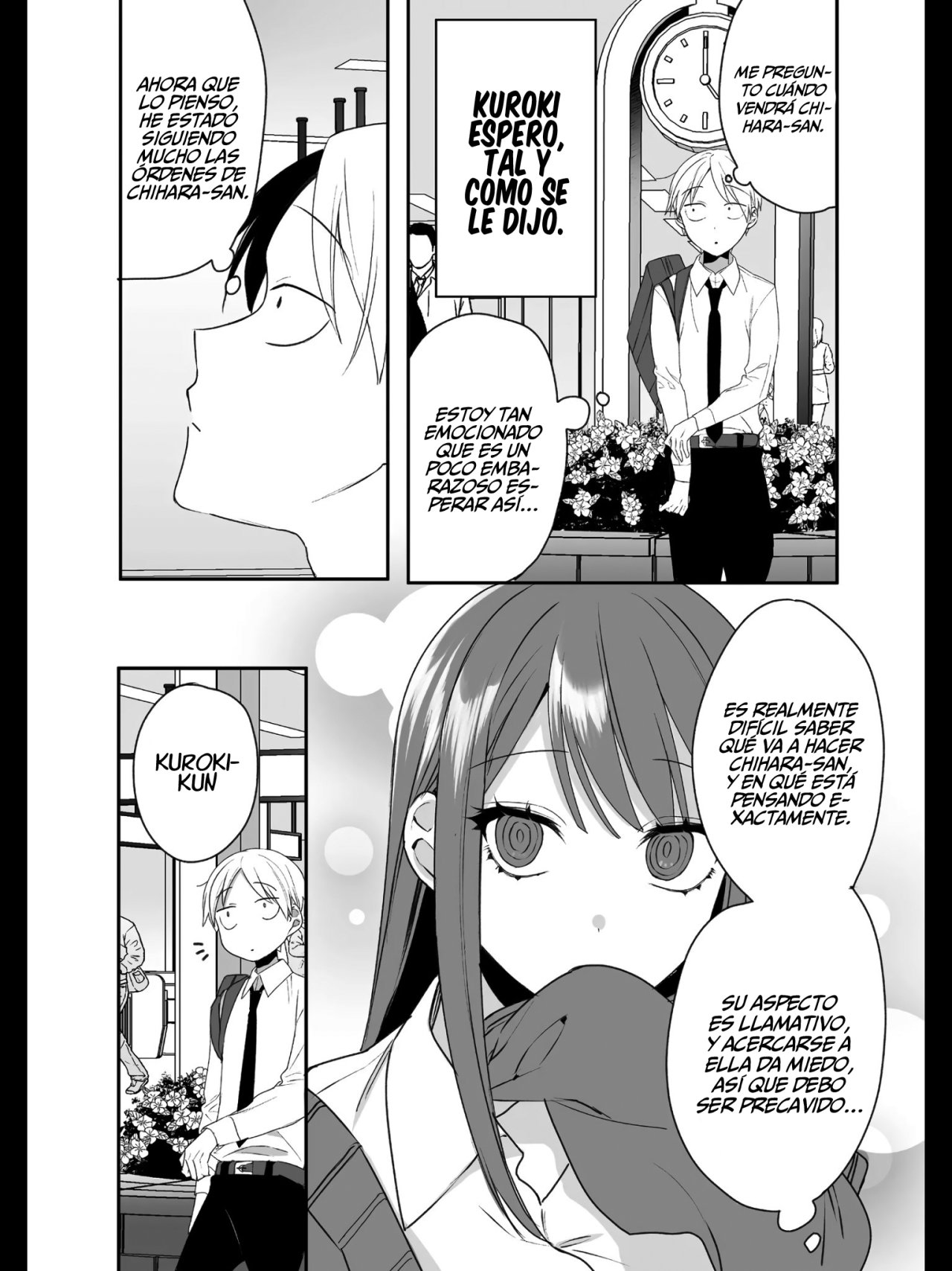 Esa chica es linda... ¿pero peligrosa? Capitulo 18: ¿Qué es lo que está a punto de comenzar, Chihara-san? página 10