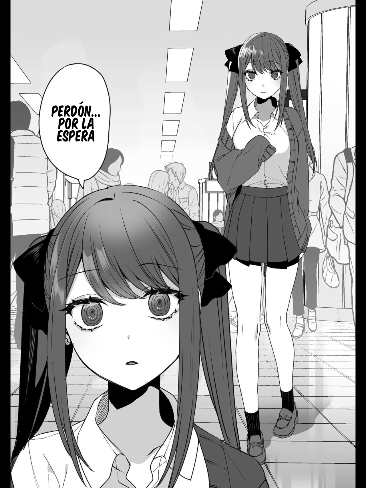 Esa chica es linda... ¿pero peligrosa? Capitulo 18: ¿Qué es lo que está a punto de comenzar, Chihara-san? página 11