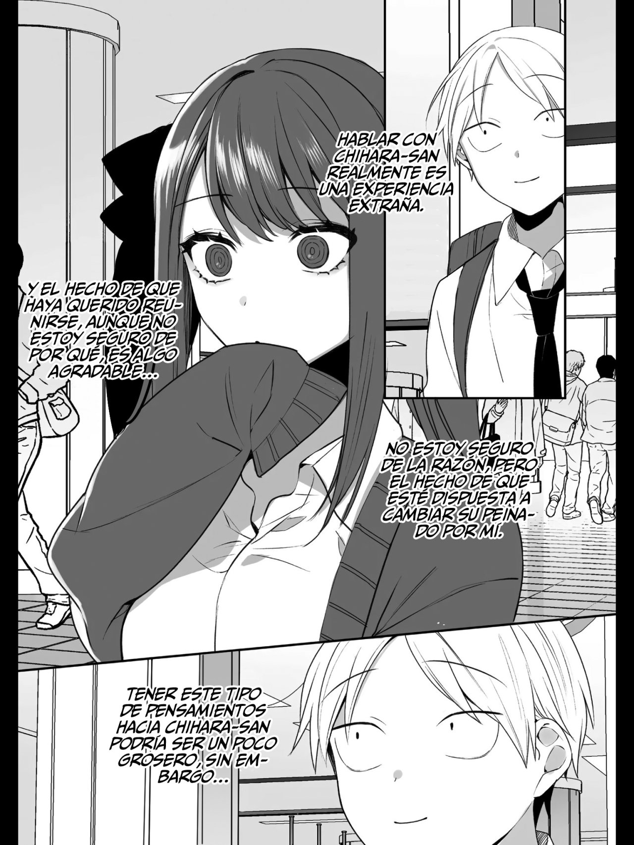 Esa chica es linda... ¿pero peligrosa? Capitulo 18: ¿Qué es lo que está a punto de comenzar, Chihara-san? página 13