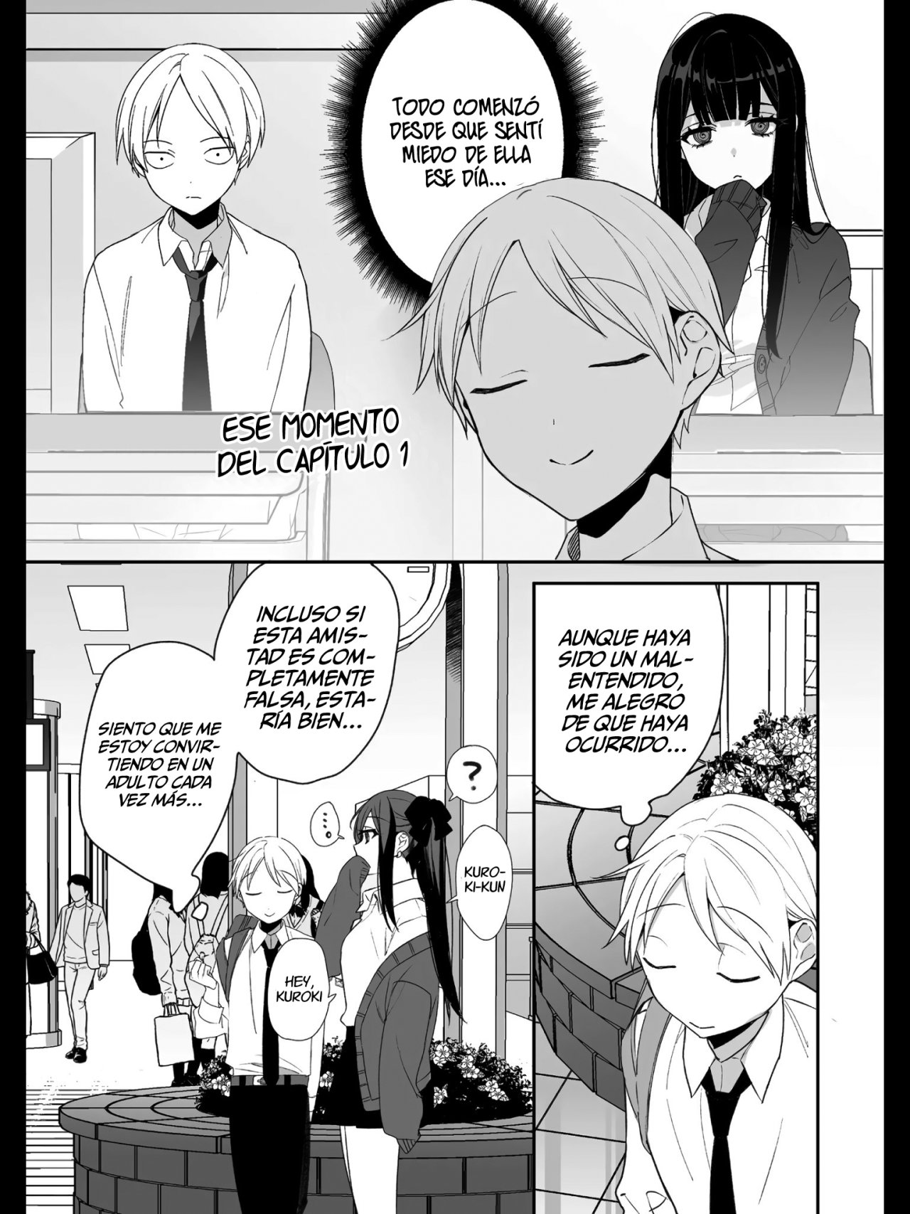 Esa chica es linda... ¿pero peligrosa? Capitulo 18: ¿Qué es lo que está a punto de comenzar, Chihara-san? página 14