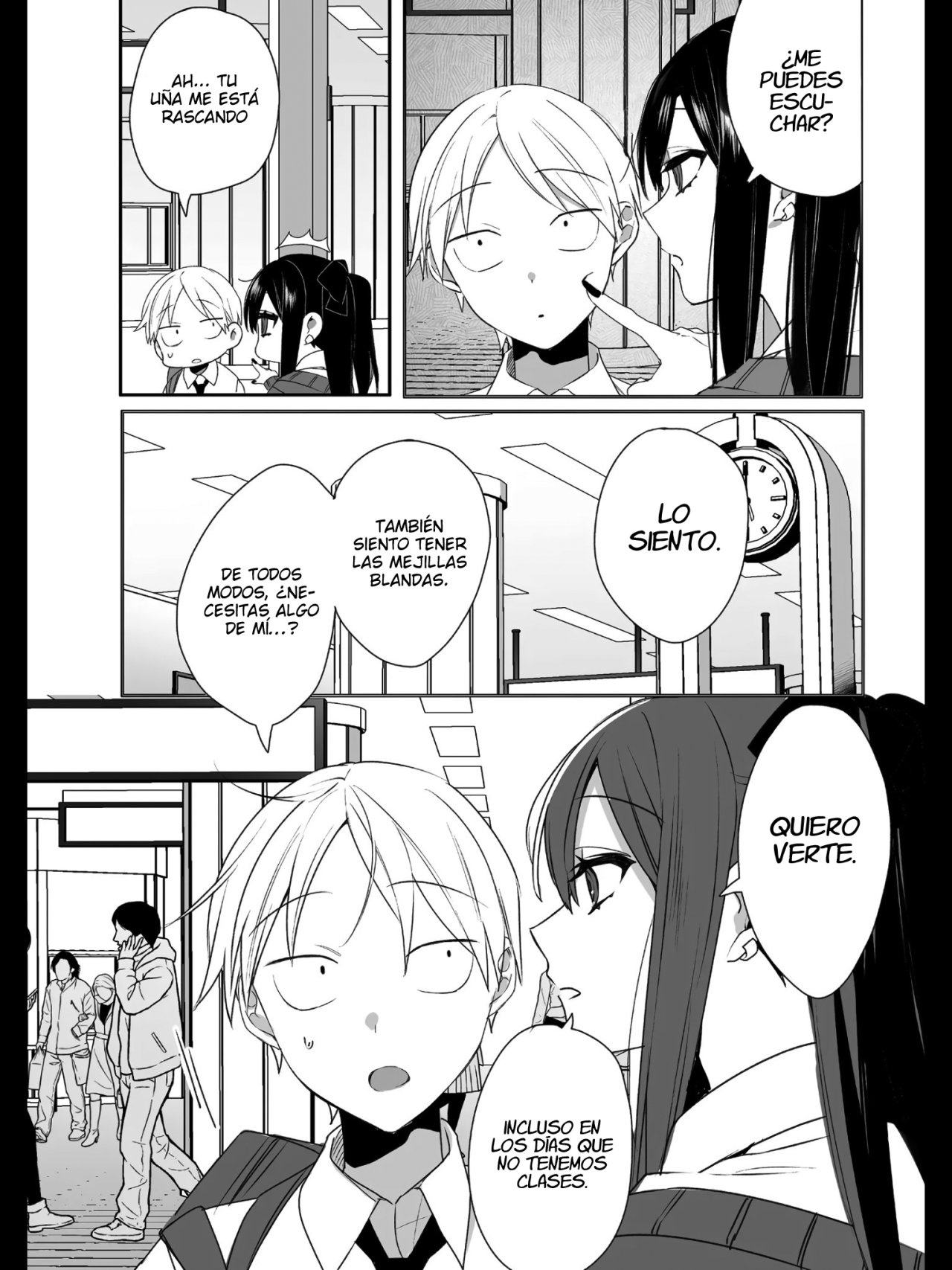 Esa chica es linda... ¿pero peligrosa? Capitulo 18: ¿Qué es lo que está a punto de comenzar, Chihara-san? página 15