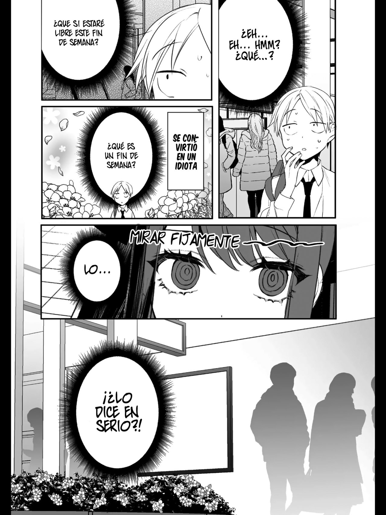 Esa chica es linda... ¿pero peligrosa? Capitulo 18: ¿Qué es lo que está a punto de comenzar, Chihara-san? página 17