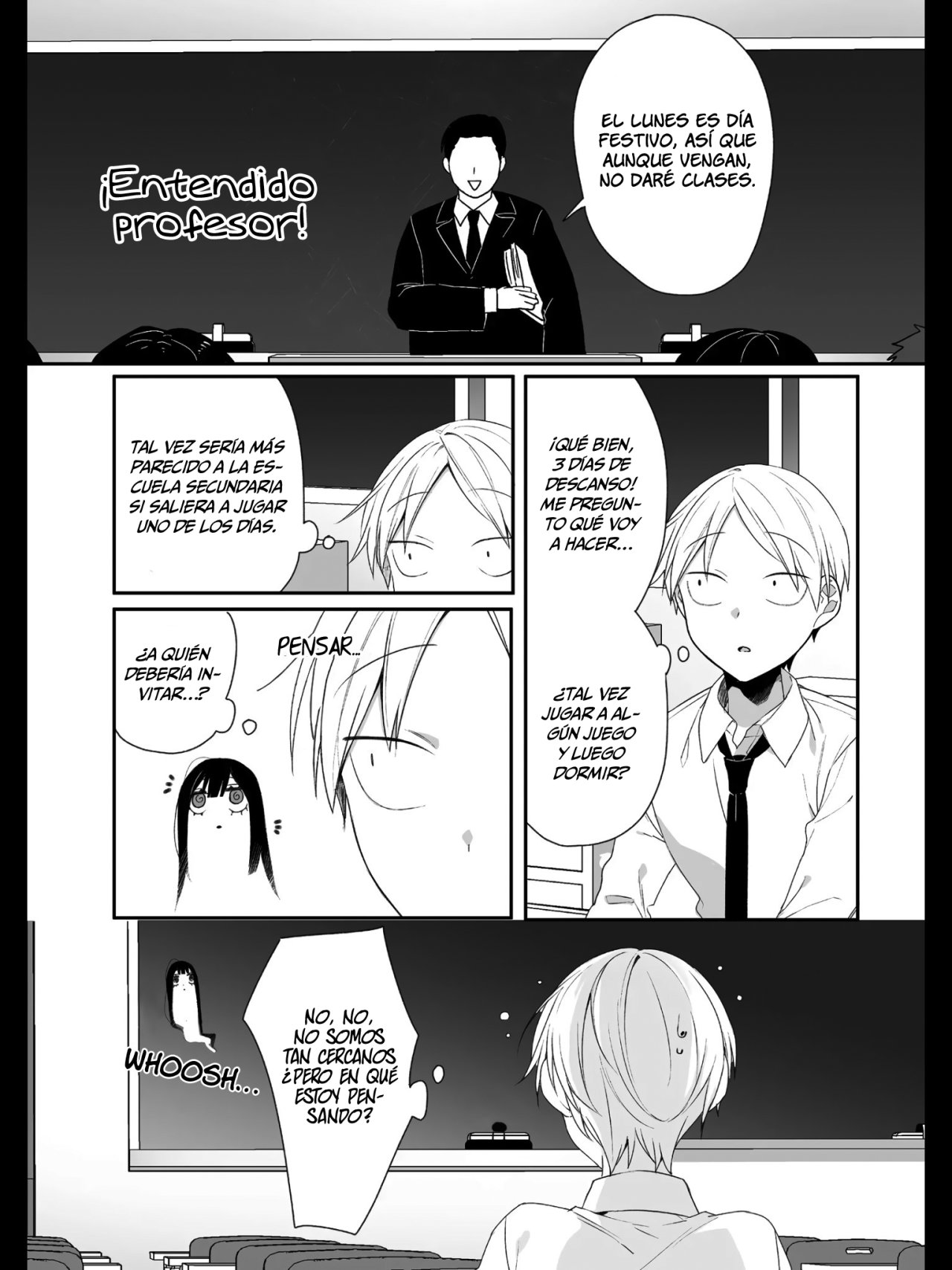 Esa chica es linda... ¿pero peligrosa? Capitulo 18: ¿Qué es lo que está a punto de comenzar, Chihara-san? página 4