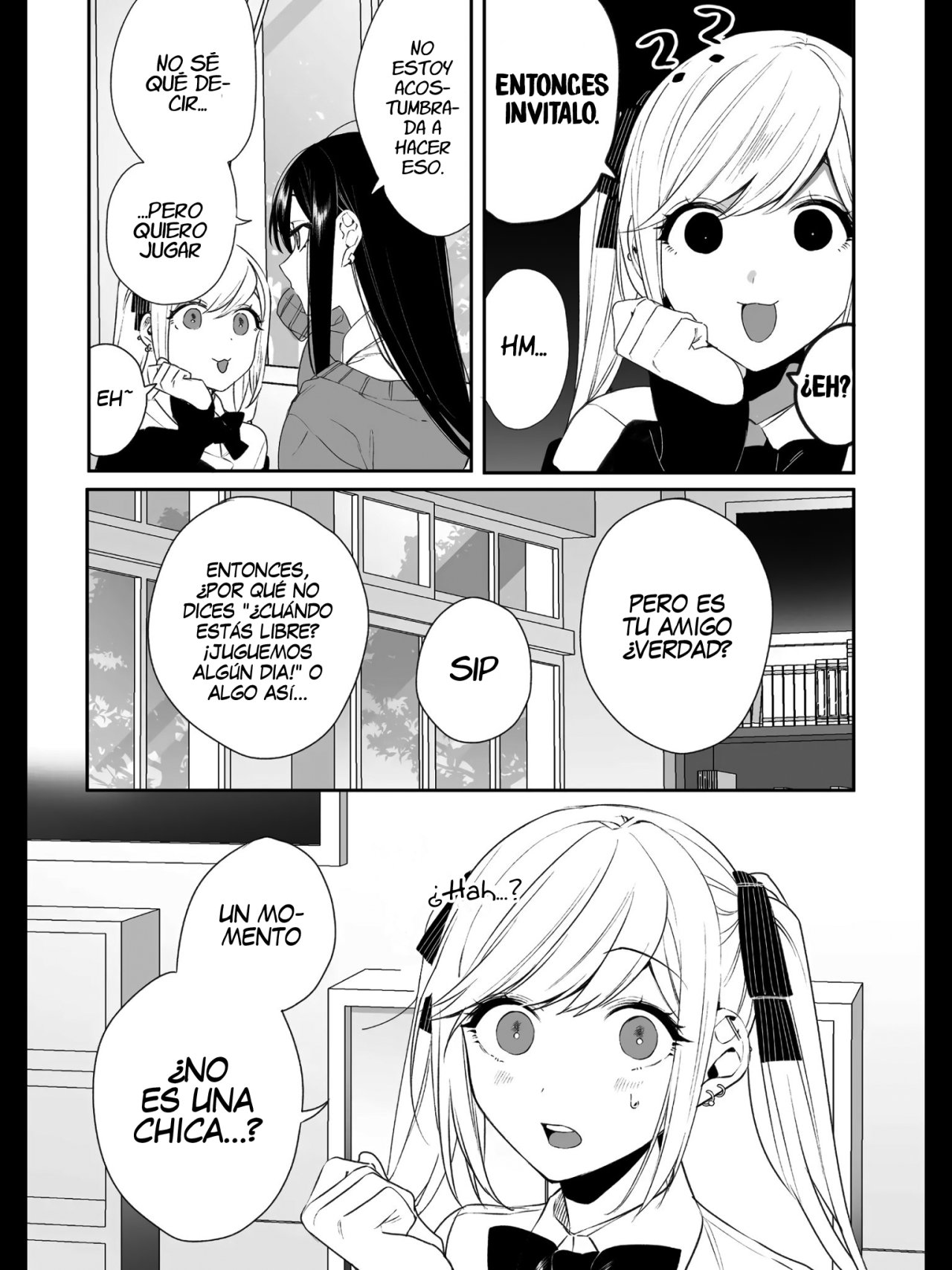 Esa chica es linda... ¿pero peligrosa? Capitulo 18: ¿Qué es lo que está a punto de comenzar, Chihara-san? página 6