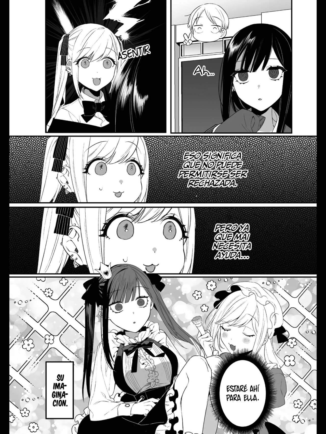 Esa chica es linda... ¿pero peligrosa? Capitulo 18: ¿Qué es lo que está a punto de comenzar, Chihara-san? página 7