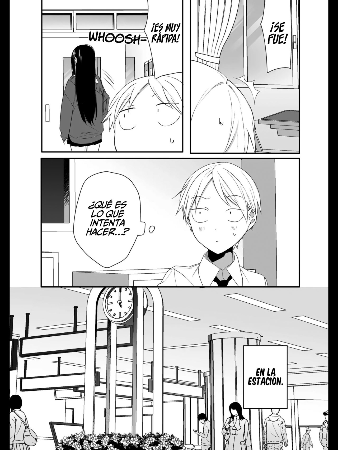 Esa chica es linda... ¿pero peligrosa? Capitulo 18: ¿Qué es lo que está a punto de comenzar, Chihara-san? página 9