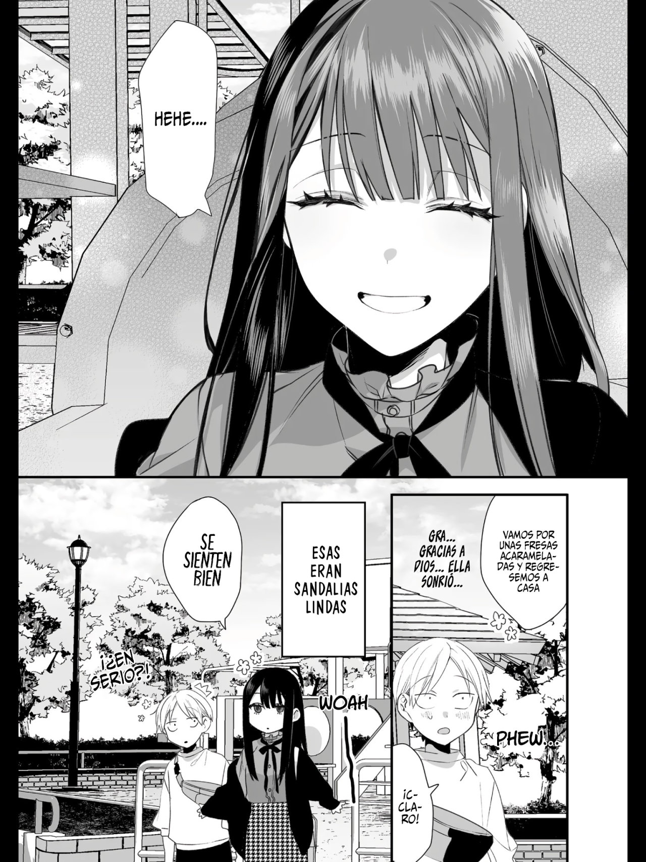 Esa chica es linda... ¿pero peligrosa? Capitulo 19: ¿Quieres reunirte? Chihara-san página 16