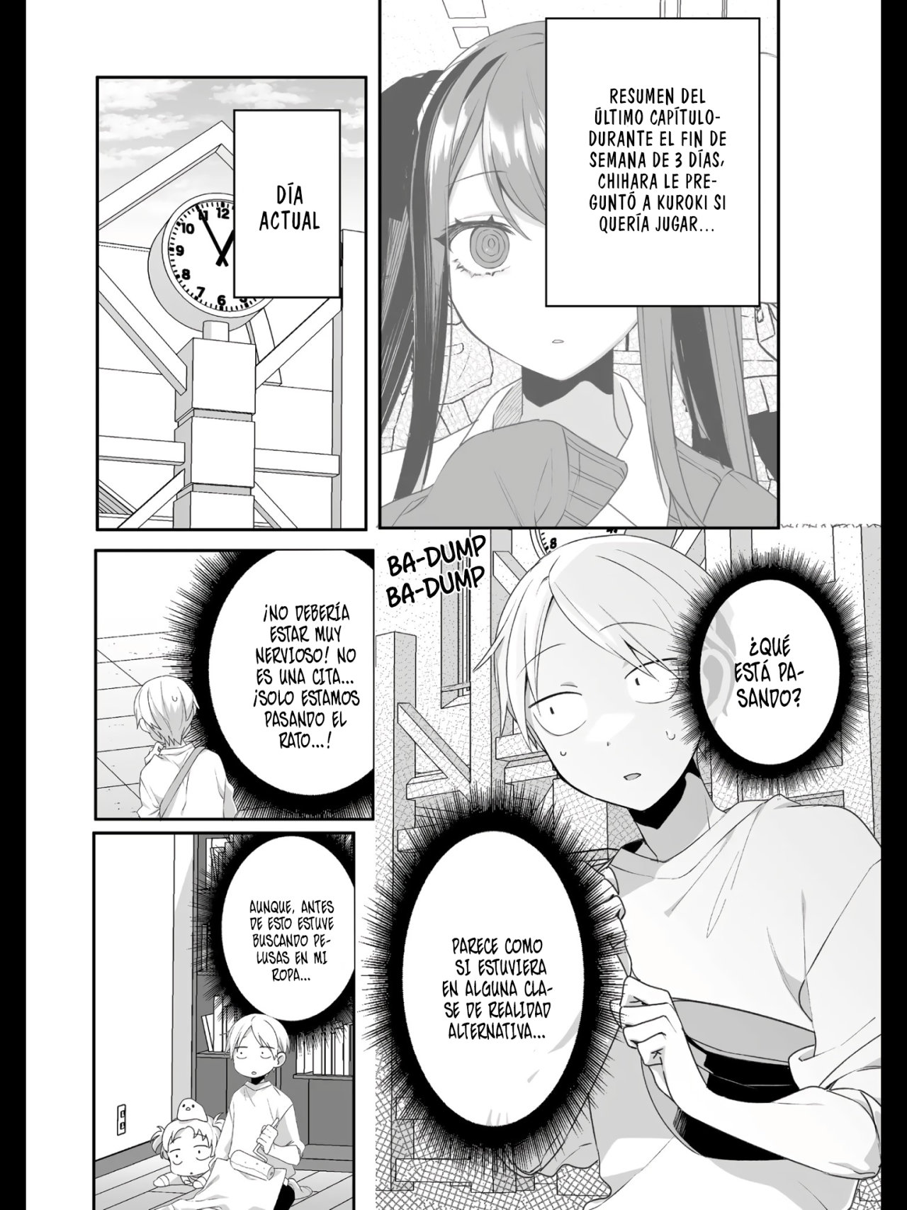 Esa chica es linda... ¿pero peligrosa? Capitulo 19: ¿Quieres reunirte? Chihara-san página 4