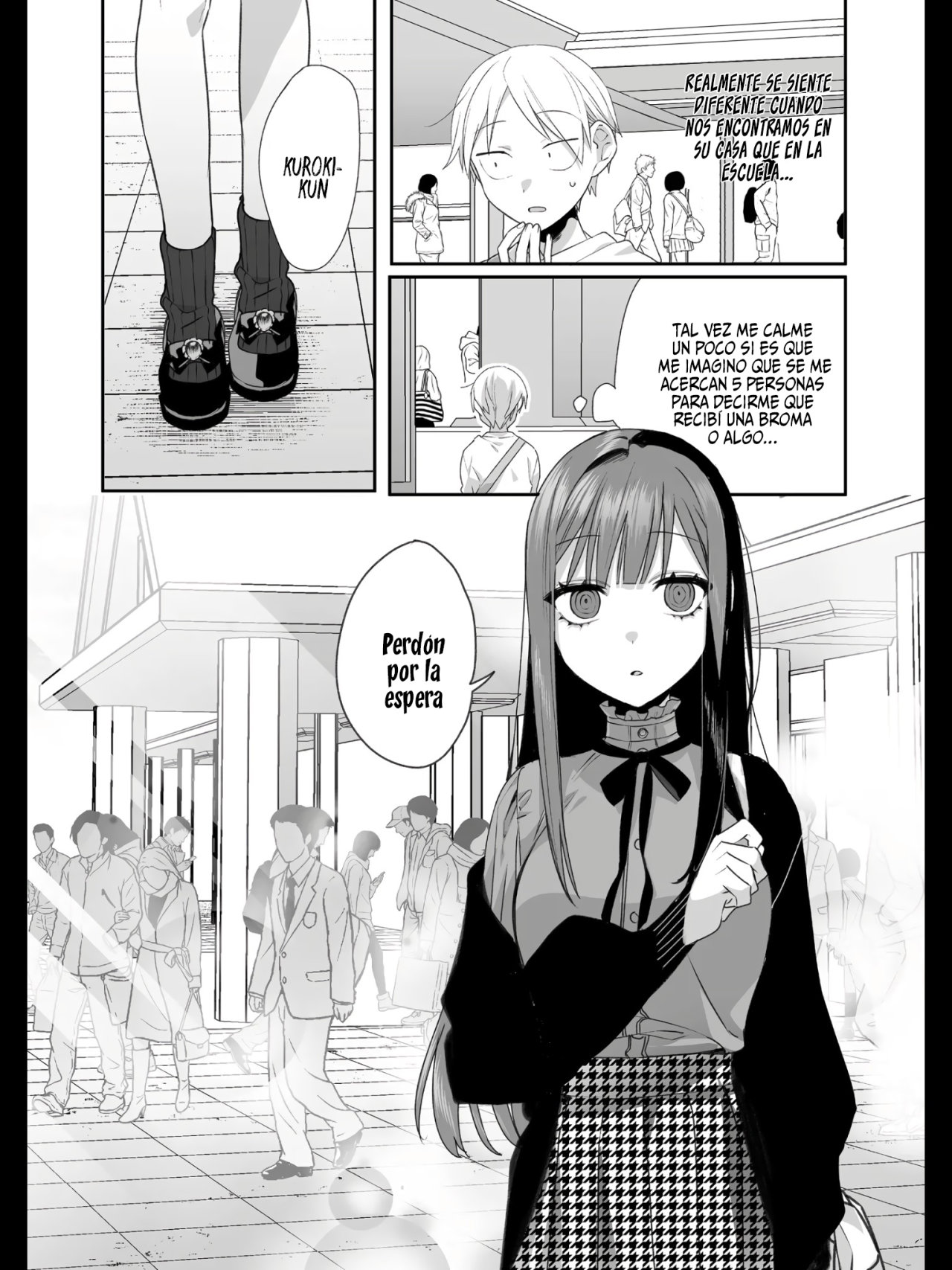 Esa chica es linda... ¿pero peligrosa? Capitulo 19: ¿Quieres reunirte? Chihara-san página 5