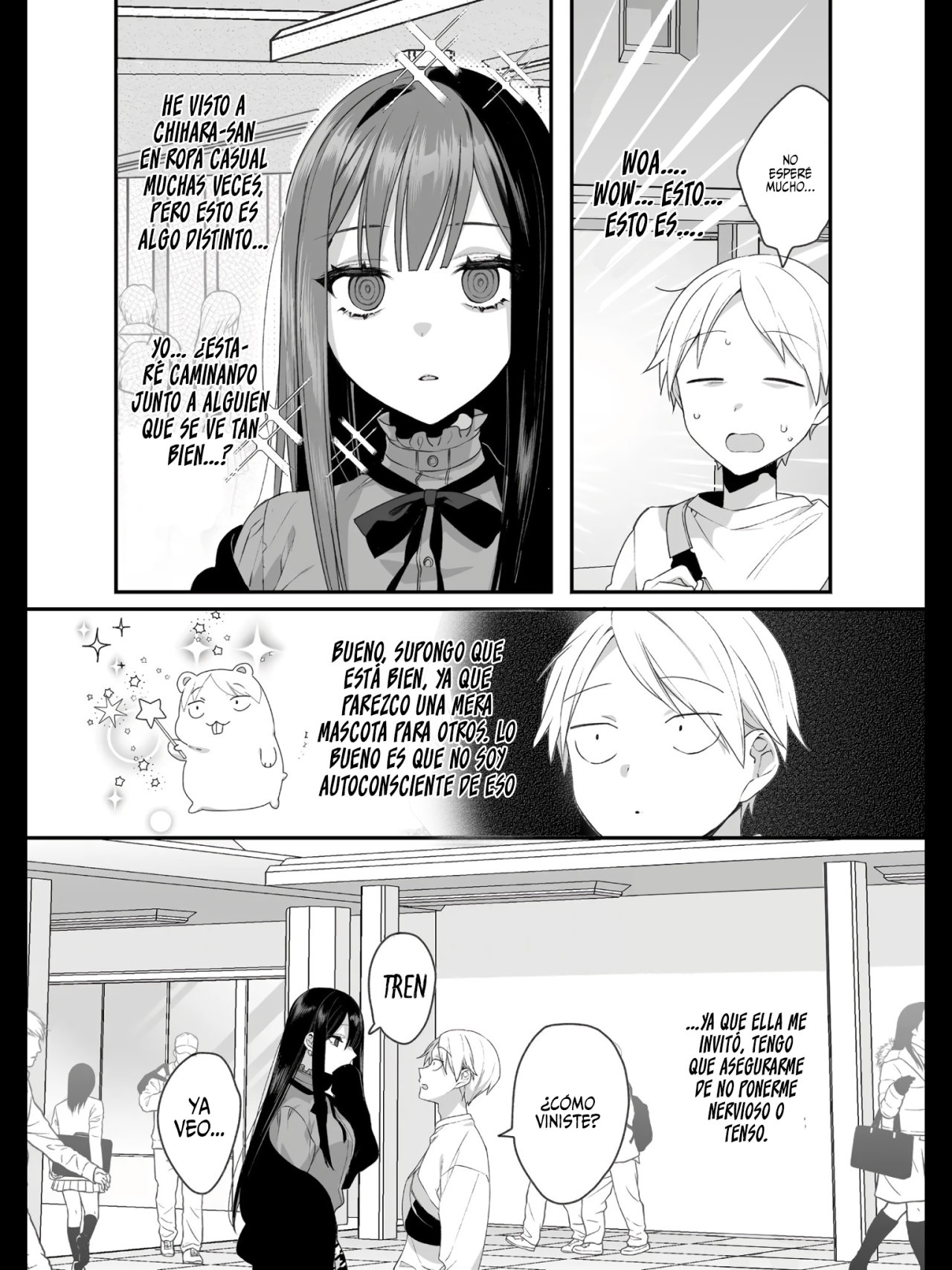 Esa chica es linda... ¿pero peligrosa? Capitulo 19: ¿Quieres reunirte? Chihara-san página 6
