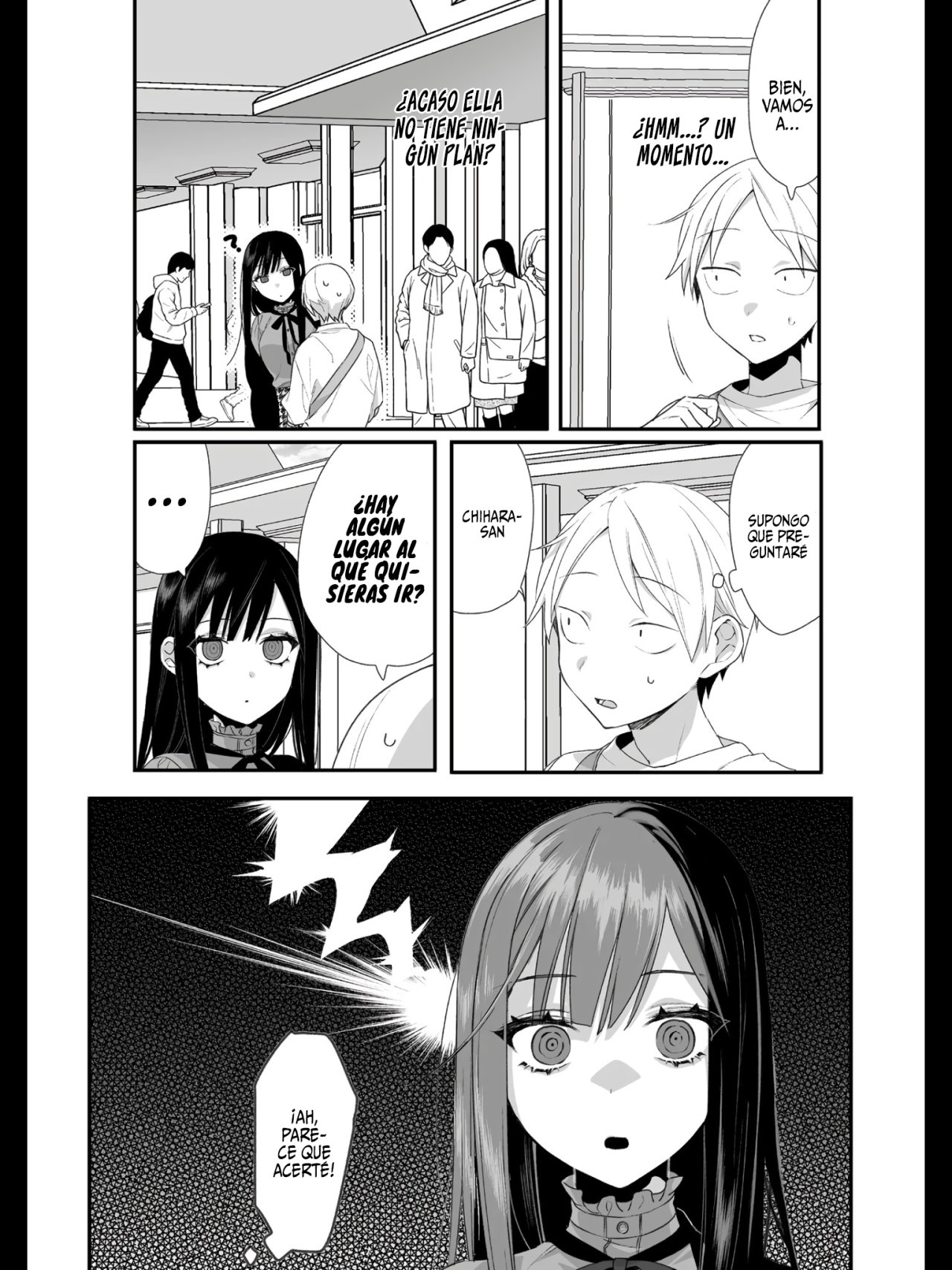 Esa chica es linda... ¿pero peligrosa? Capitulo 19: ¿Quieres reunirte? Chihara-san página 7