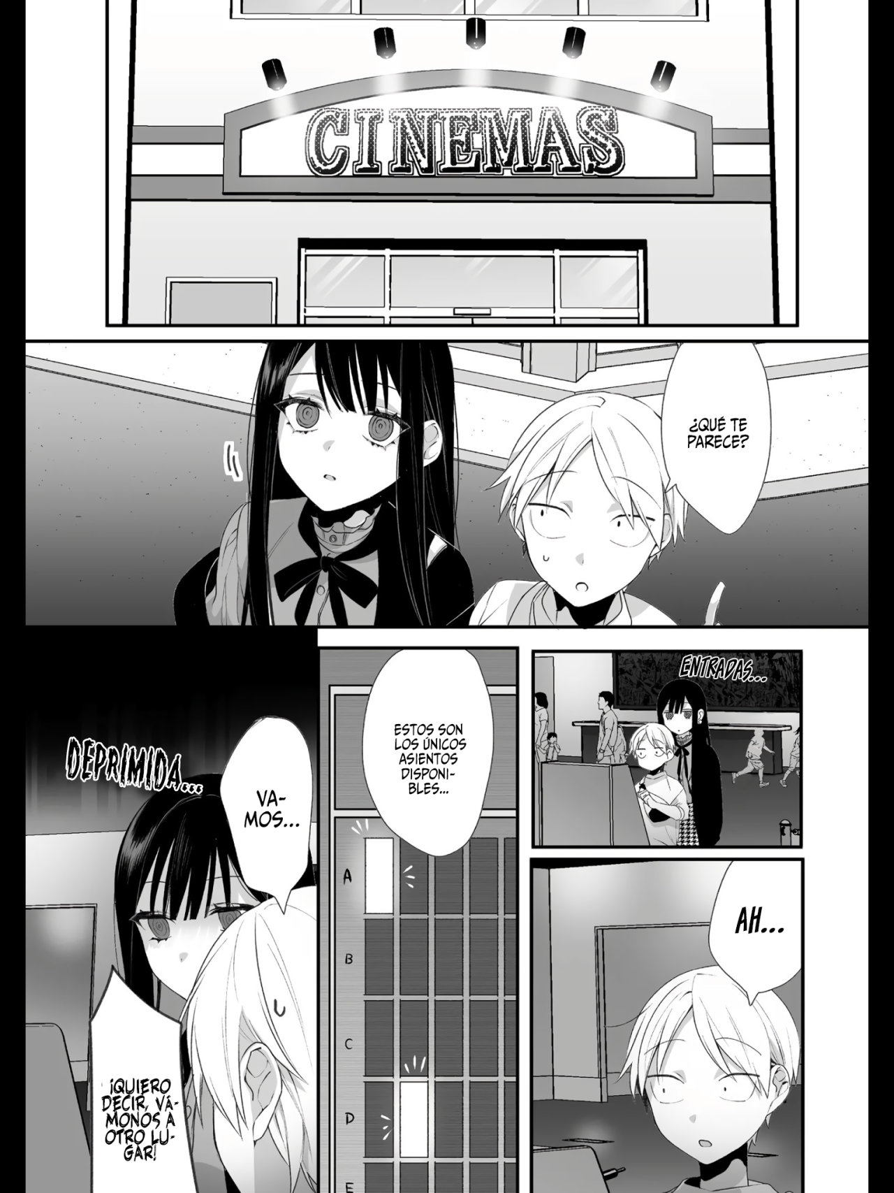 Esa chica es linda... ¿pero peligrosa? Capitulo 19: ¿Quieres reunirte? Chihara-san página 9