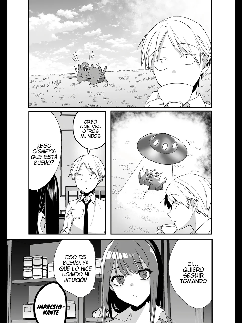 Esa chica es linda... ¿pero peligrosa? Capitulo 20: ¿En dónde estamos? chihara-san página 11