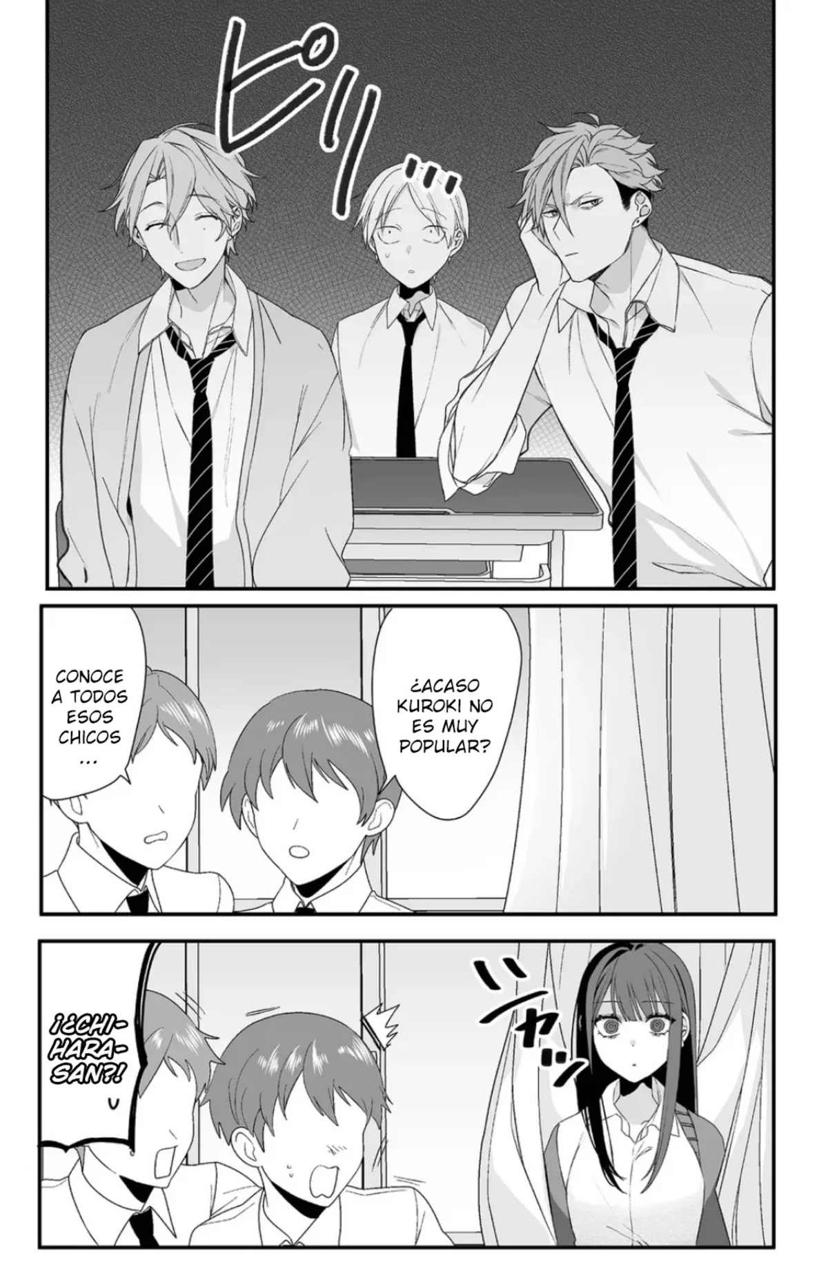 Esa chica es linda... ¿pero peligrosa? Capitulo 21: ¿son tus rivales? chihara-san página 10