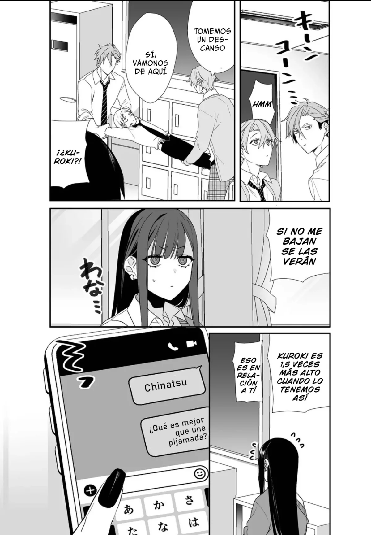 Esa chica es linda... ¿pero peligrosa? Capitulo 21: ¿son tus rivales? chihara-san página 14