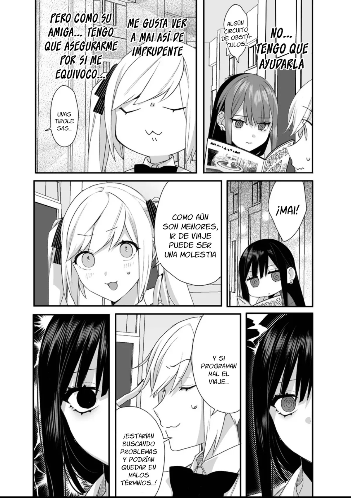 Esa chica es linda... ¿pero peligrosa? Capitulo 22: ¿Te estás portando bien? chihara-san página 10