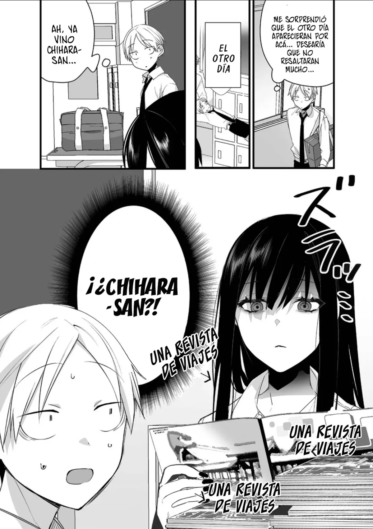 Esa chica es linda... ¿pero peligrosa? Capitulo 22: ¿Te estás portando bien? chihara-san página 3