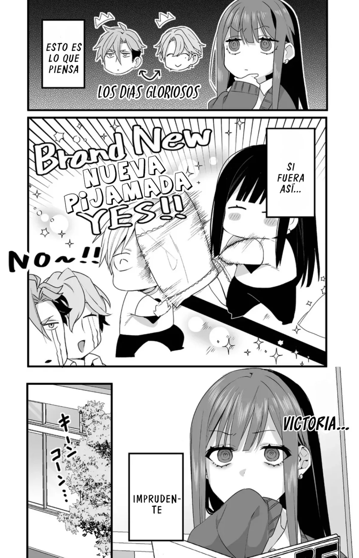 Esa chica es linda... ¿pero peligrosa? Capitulo 22: ¿Te estás portando bien? chihara-san página 7
