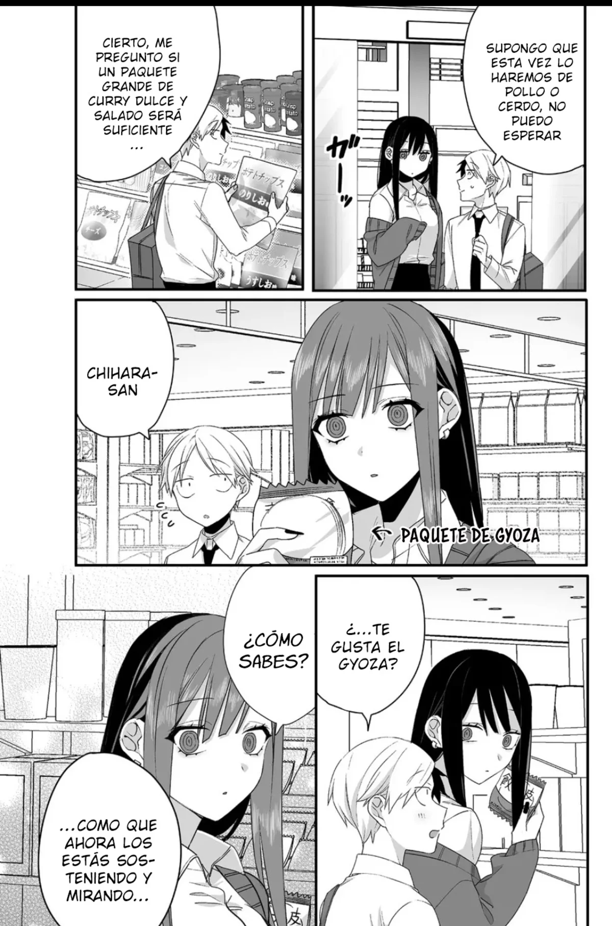 Esa chica es linda... ¿pero peligrosa? Capitulo 23: ¿Comienzan los eventos escolares? chihara-san página 13