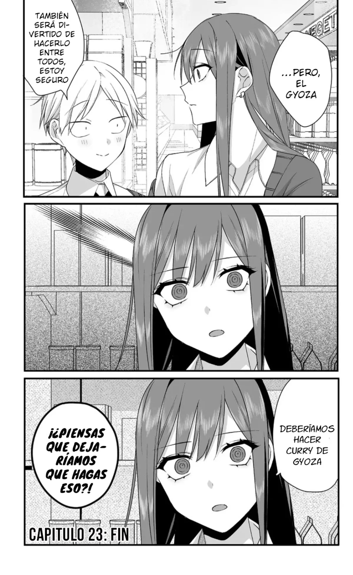 Esa chica es linda... ¿pero peligrosa? Capitulo 23: ¿Comienzan los eventos escolares? chihara-san página 14